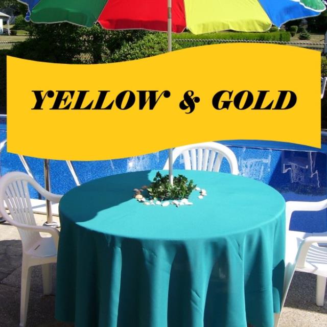 Rental store for UMBRELLA CLOTHS YELLOW   GOLD in  NJ