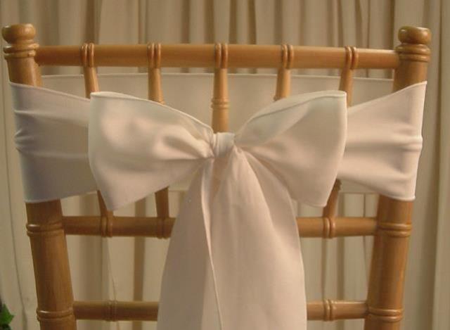 Rental store for CHAIR SASH IVORY in  NJ