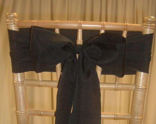 Rental store for CHAIR SASH BLACK in  NJ
