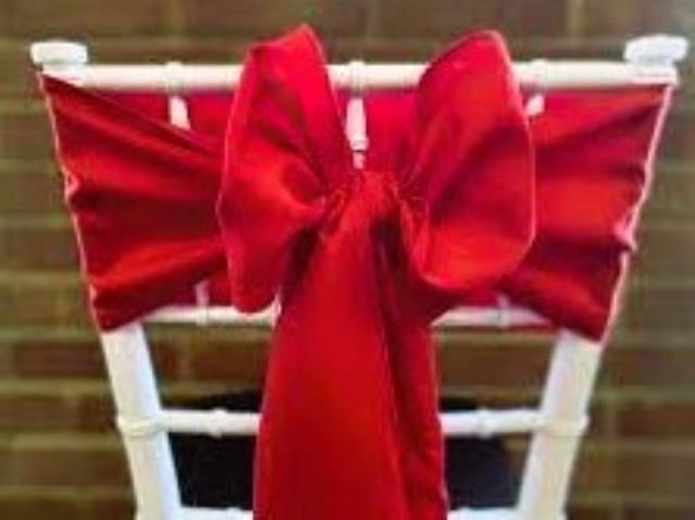 Rental store for CHAIR SASHES RED in  NJ