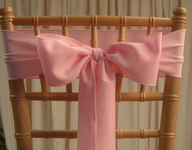 Rental store for CHAIR SASHES PINK in  NJ