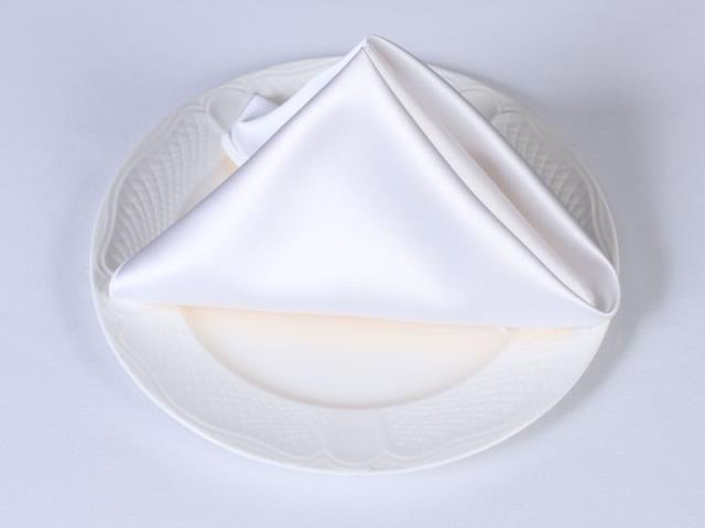 Rental store for SATIN NAPKIN WHITE in  NJ